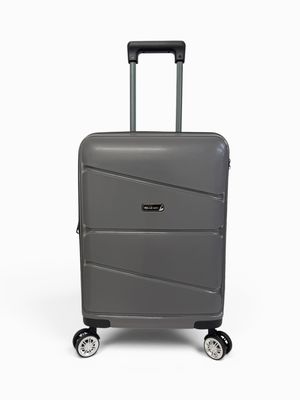 New Pop Pellicano Trolley Bagaglio a Mano 4 ruote Espandibile Ultra Flex Antracite New Pop Pellicano Trolley Bagaglio a Mano 4 ruote Espandibile Ultra Flex Antracite