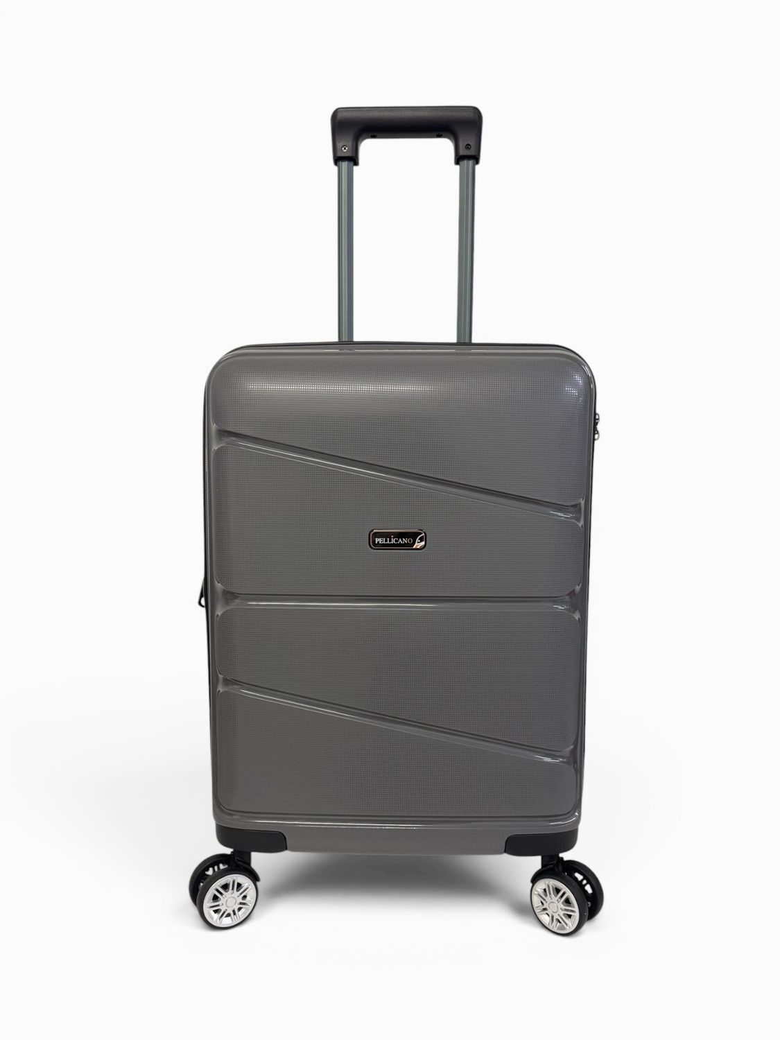 New Pop Pellicano Trolley Bagaglio a Mano 4 ruote Espandibile Ultra Flex Antracite New Pop Pellicano Trolley Bagaglio a Mano 4 ruote Espandibile Ultra Flex Antracite