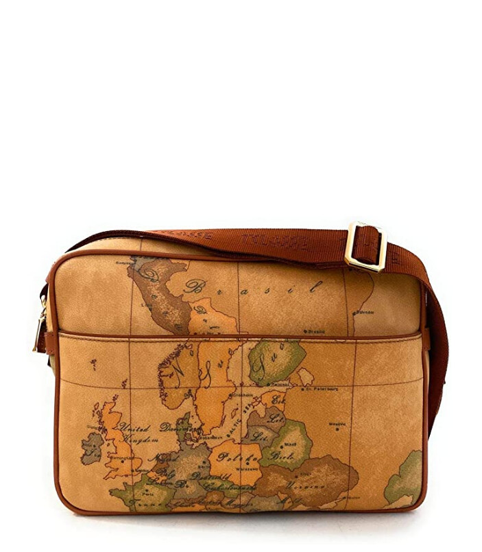 Alviero Martini Prima Classe Borsa Messenger Geo Classic Alviero Martini Prima Classe Borsa Messenger Geo Classic