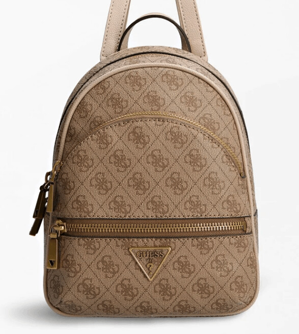 GUESS Zaino manhattan 4g logo Guess Beige
