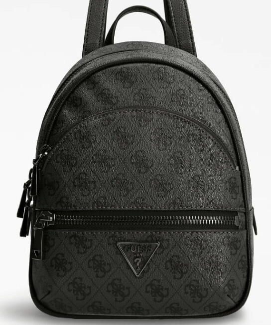 GUESS Zaino manhattan 4g logo Guess Coal