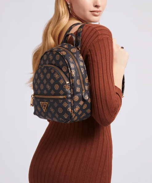 Guess Zaino manhattan 4g Mocha logo marrone Guess Zaino manhattan 4g Mocha logo marrone