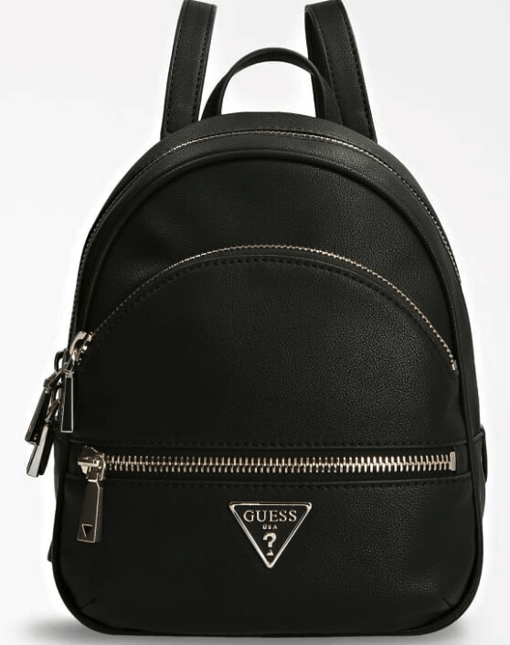 GUESS Zaino manhattan tasca frontale Guess nero
