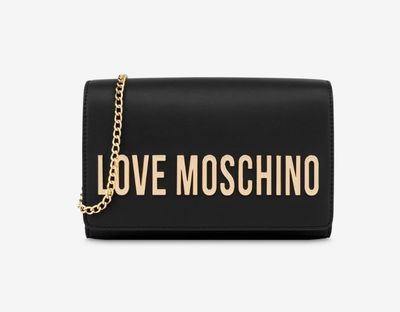 Love Moschino Smart Daily Bag Maxi Lettering nero