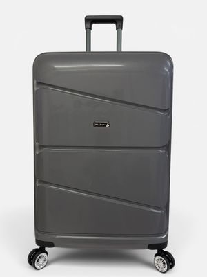New Pop Pellicano Trolley 4 ruote Ultra Flex Grande Grigio New Pop Pellicano Trolley 4 ruote Ultra Flex Grande Grigio