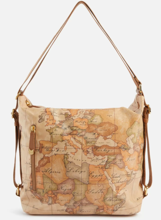 Alviero Martini Prima Classe Geo Soft borsa hobo doppia portabilità Alviero Martini Prima Classe Geo Soft borsa hobo doppia portabilità