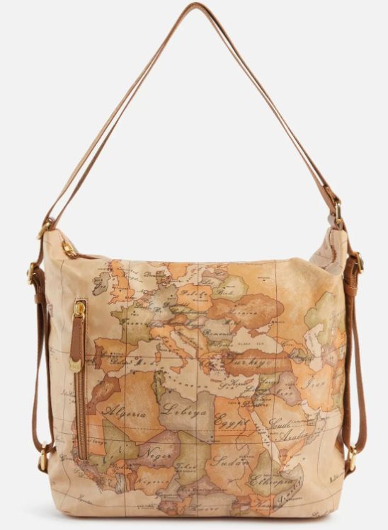 Alviero Martini Prima Classe Geo Soft borsa hobo doppia portabilità Alviero Martini Prima Classe Geo Soft borsa hobo doppia portabilità