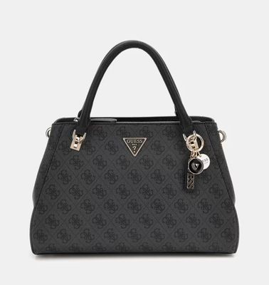 GUESS Borsa a mano Noelle 4G Coal logo GUESS Borsa a mano Noelle 4G Coal logo