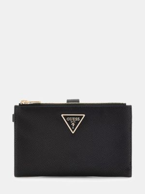Guess Portafoglio Laurel Saffiano Nero Guess Portafoglio Laurel Saffiano Nero