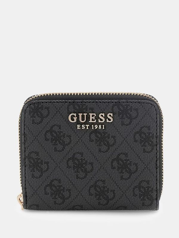 Guess Mini portafoglio Laurel 4G logo Coal