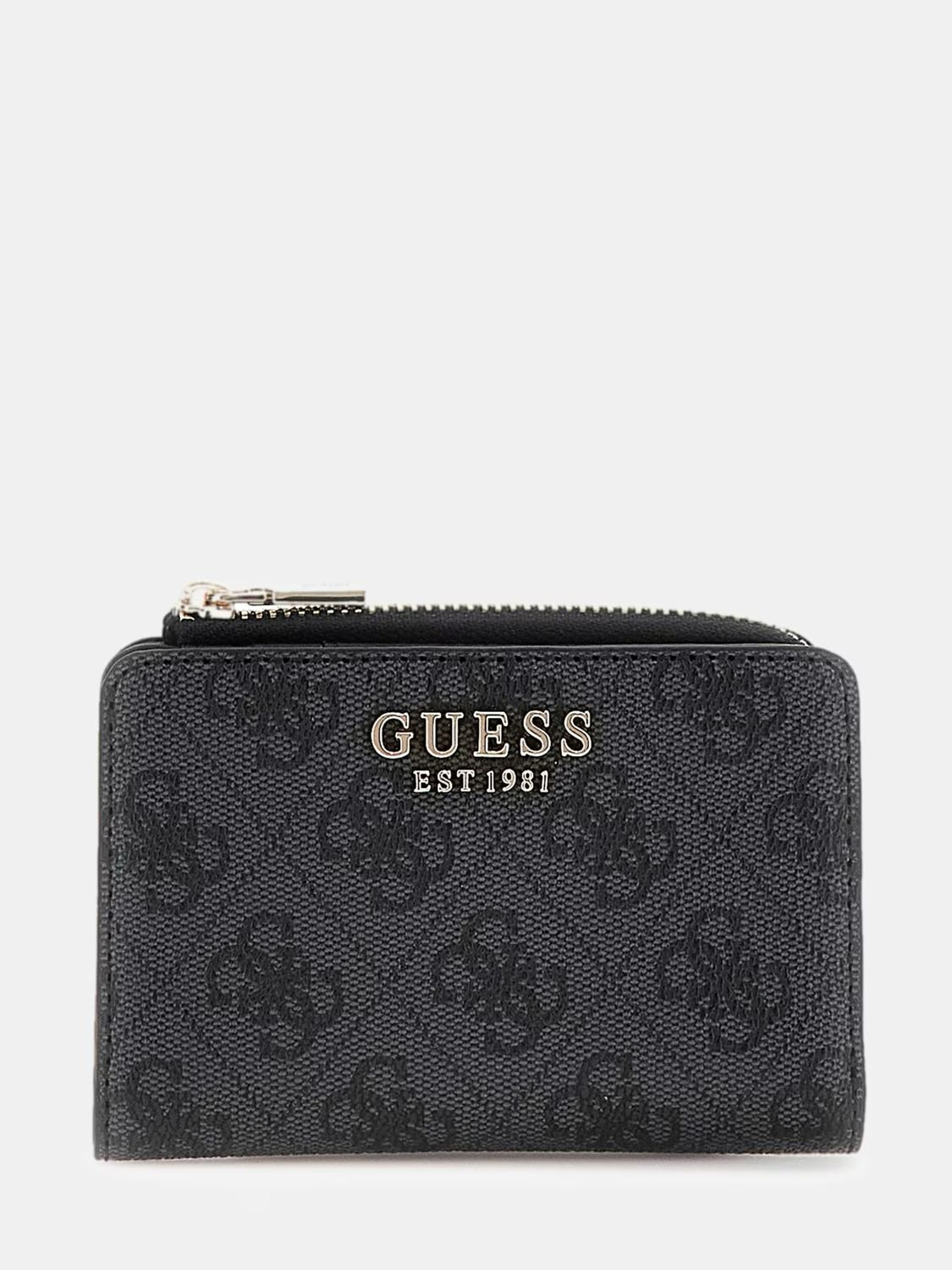 Guess Portafoglio Laurel 4G logo Coal