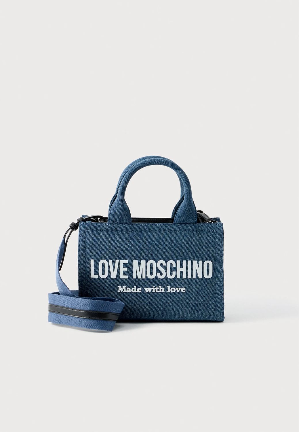 Love Moschino Borsa 2 manici Denim