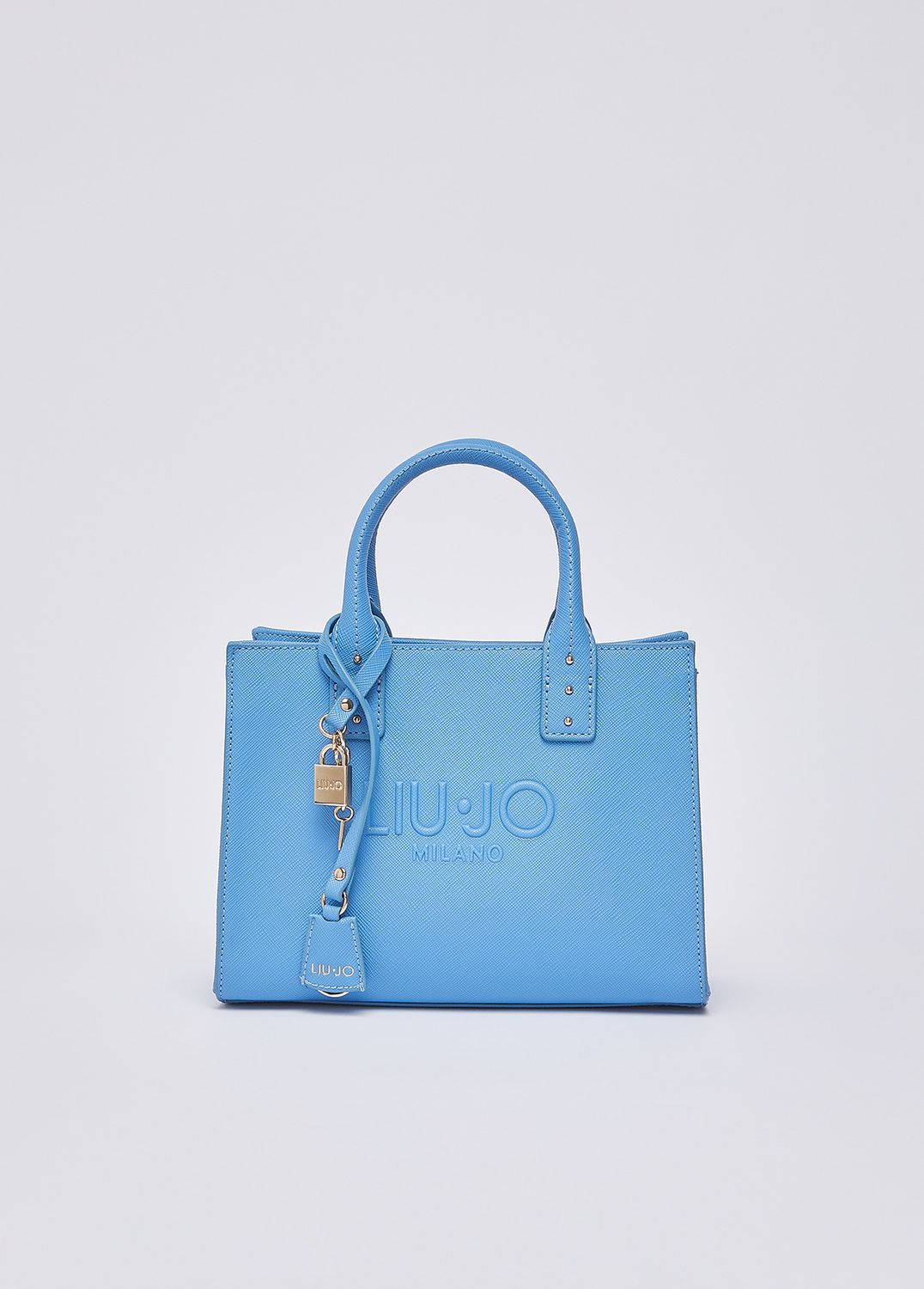 Liu Jo Borsa a mano piccola con charm Azure Blue