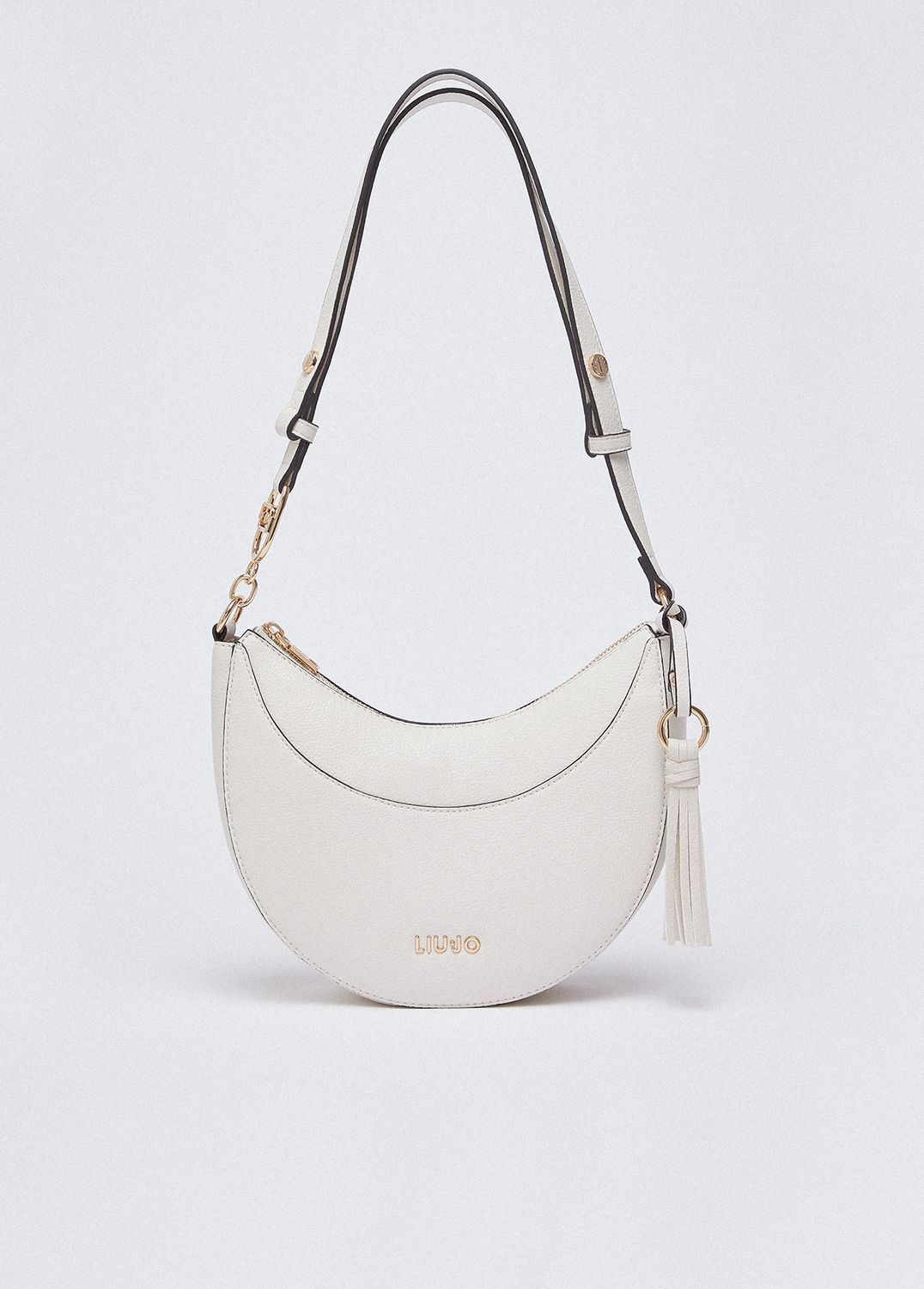 Liu Jo Borsa hobo media con charm Cream Liu Jo Borsa hobo media con charm Cream