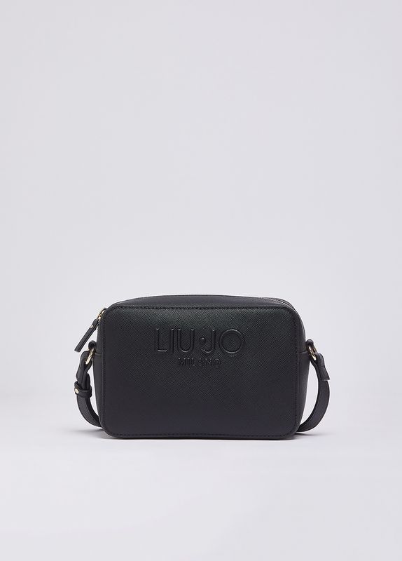 Liu Jo Borsa a tracolla con logo Nera Liu Jo Borsa a tracolla con logo Nera