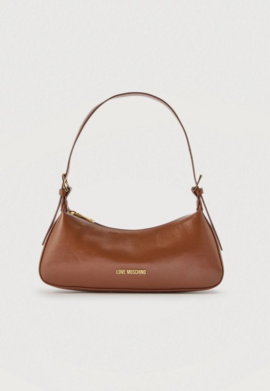 LOVE MOSCHINO Borsa a spalla in tessuto morbido cuoio