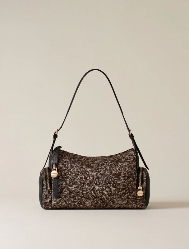 Borbonese POCHE BORSA HOBO MEDIUM