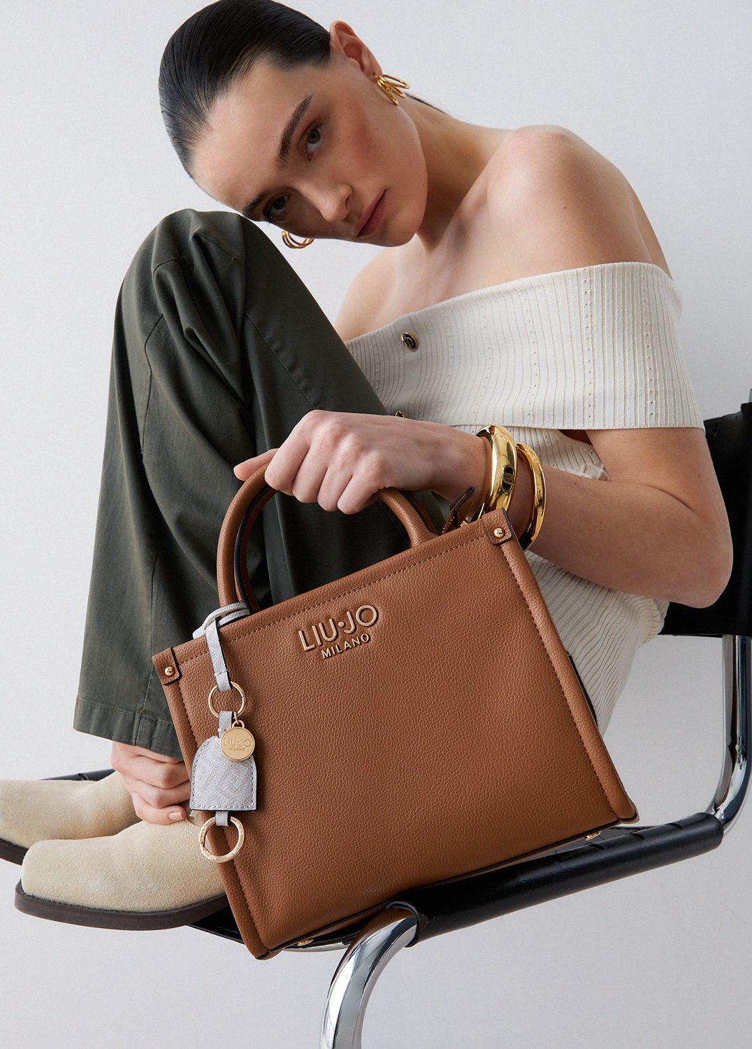 Liu Jo Borsa a mano piccola con charm Liu Jo Borsa a mano piccola con charm