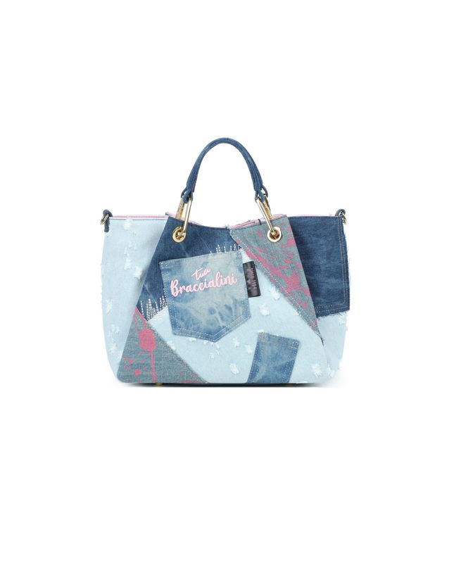Borsa Braccialini Amy jeans Media
