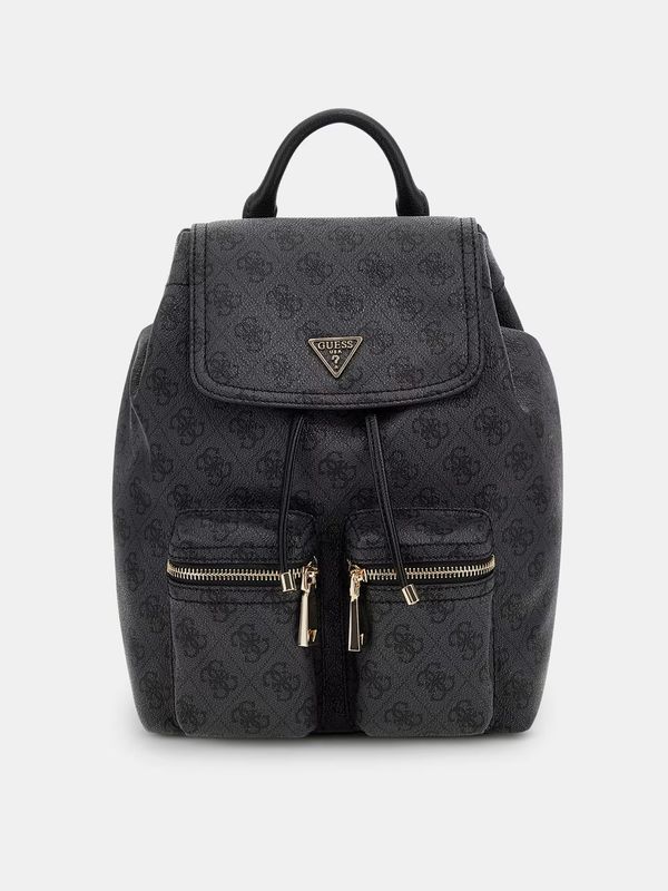 Zaino Guess con patta e tasche anteriori Zaino Guess con patta e tasche anteriori