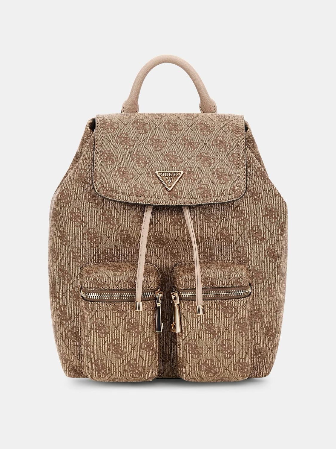 Zaino Guess con patta e tasche anteriori