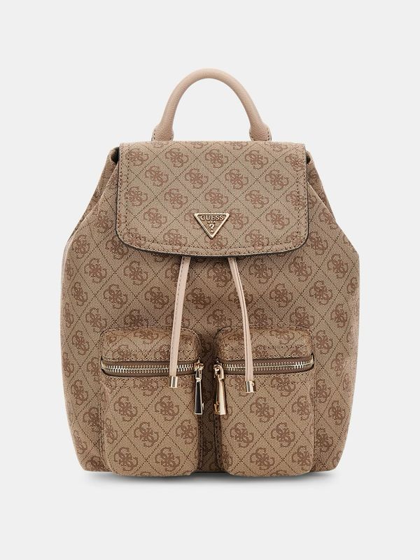 Zaino Guess con patta e tasche anteriori