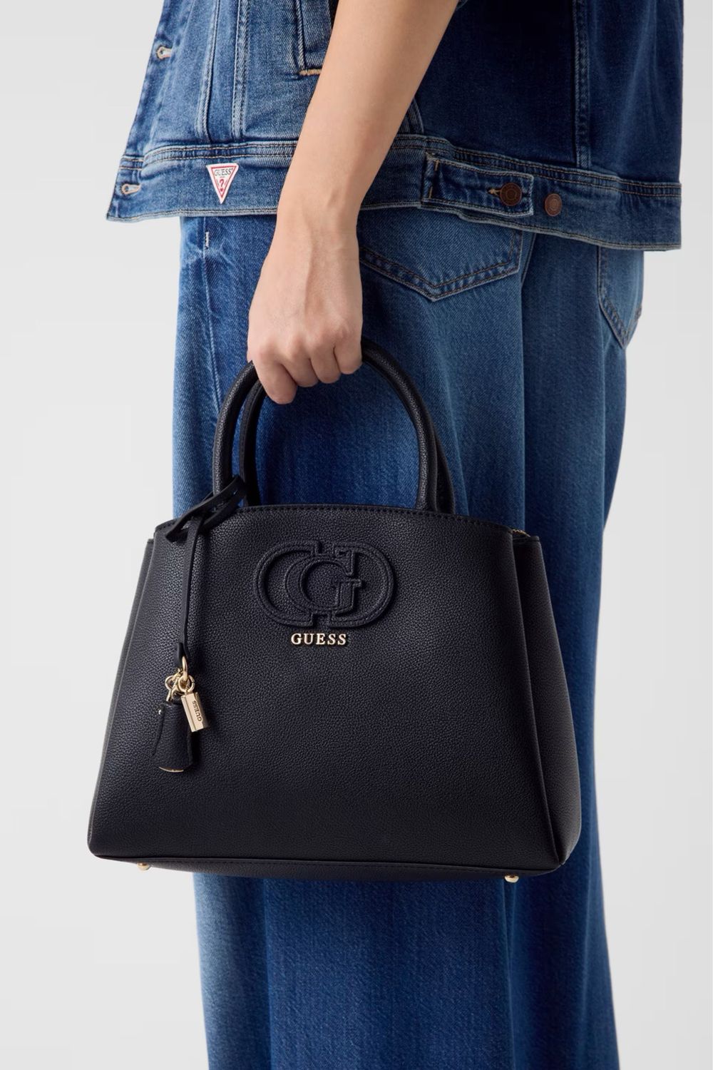 Borsa a mano Guess Isola con logo