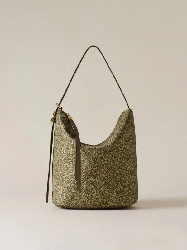 Borsa Borbonese Secchiello Op Olive Borsa Borbonese Secchiello Op Olive