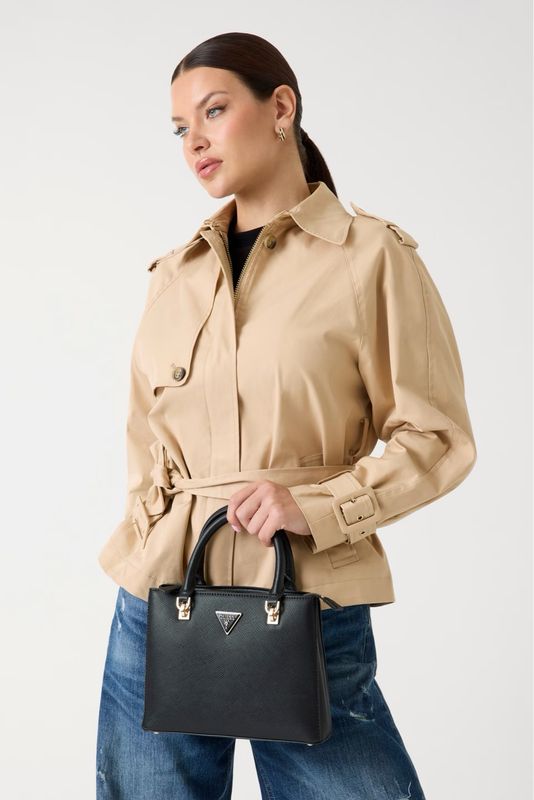 Borsa a mano Guess Noelle saffiano Borsa a mano Guess Noelle saffiano