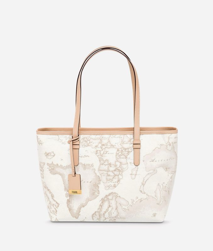 Alviero Martini Prima Classe Shopping Geo White Media
