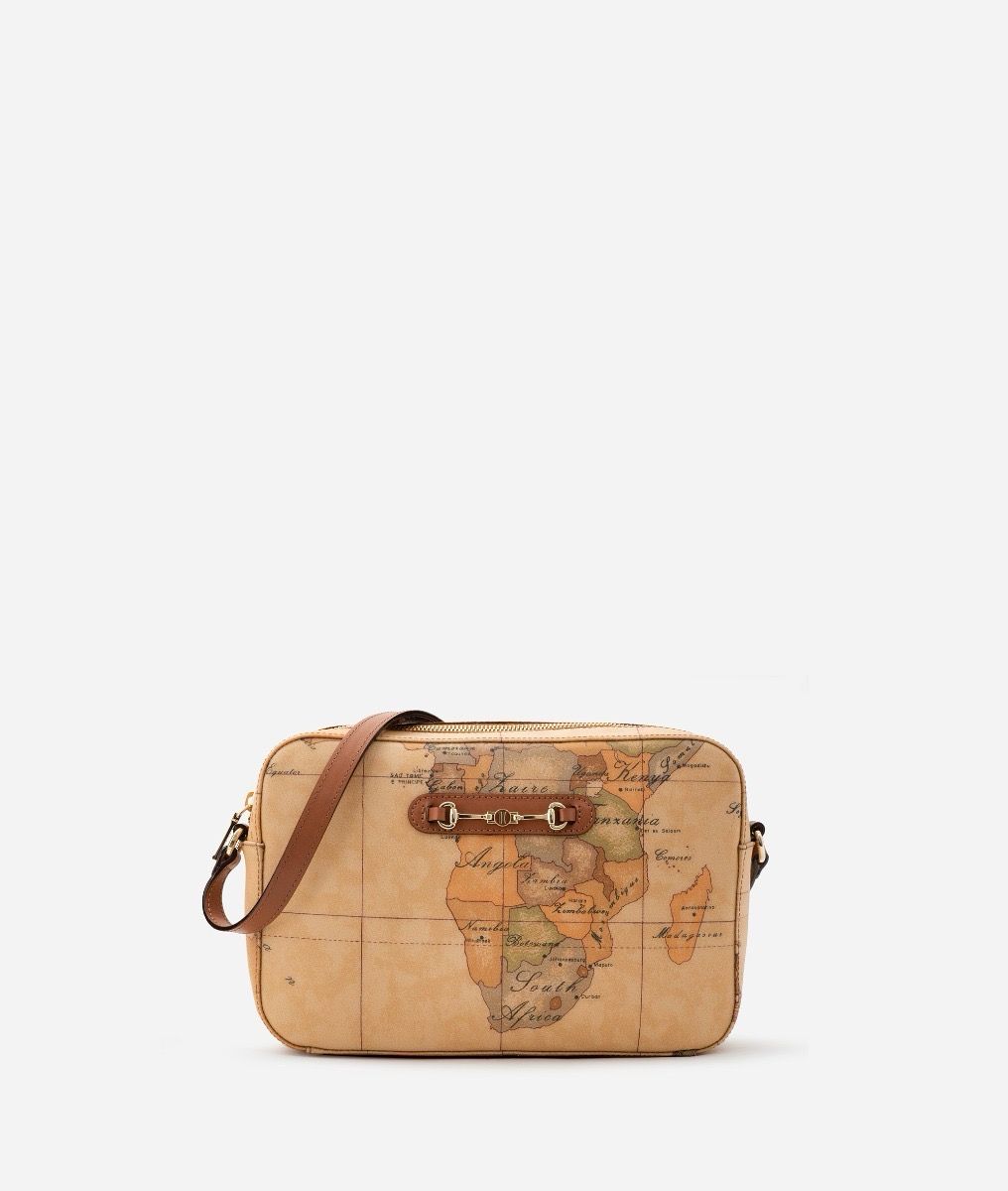 Tracolla Reporter Alviero Martini Prima Classe Geo Classic