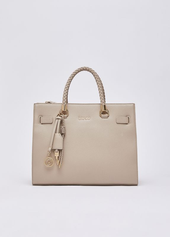 Borsa Liu Jo Media a mano con tracolla Neutro Borsa Liu Jo Media a mano con tracolla Neutro