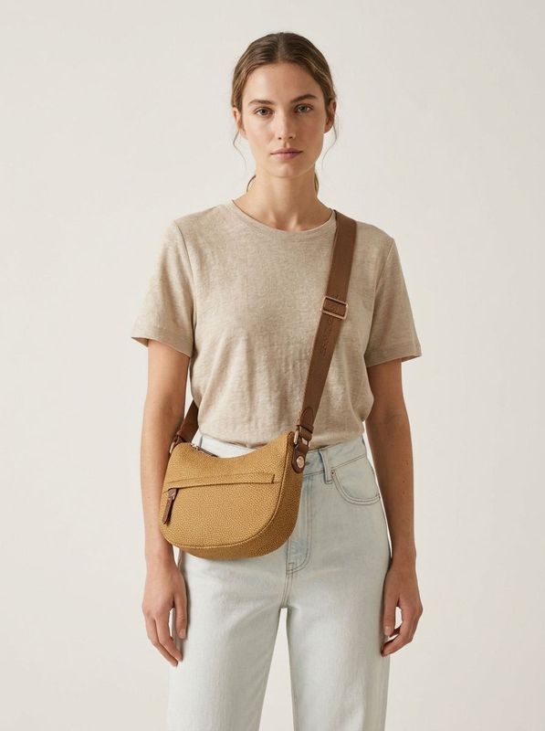 Borbonese B-Club Luna bag Mini Op Curry