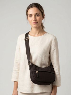 Borbonese B-Club Luna bag Mini Op Cioccolato
