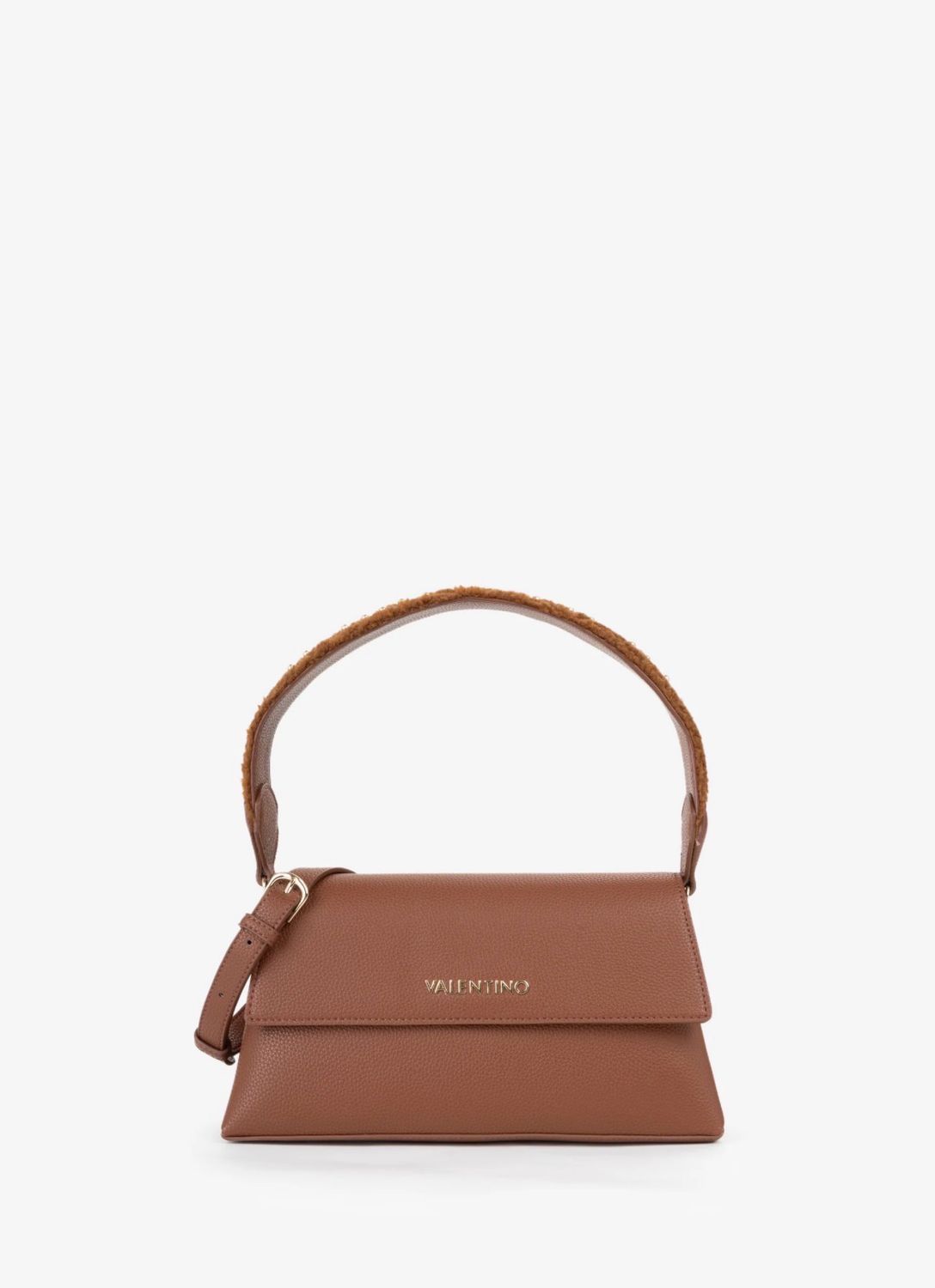 Borsa Valentino Polar con patta Cuoio Borsa Valentino Polar con patta Cuoio