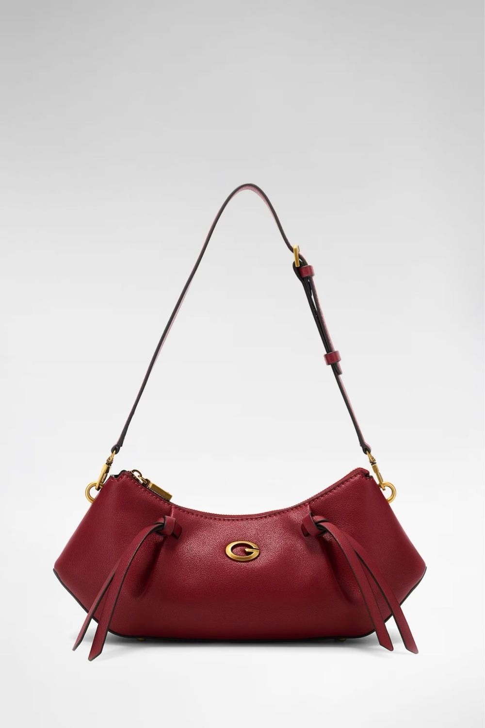 Guess borsa a spalla Allegra Bordeaux