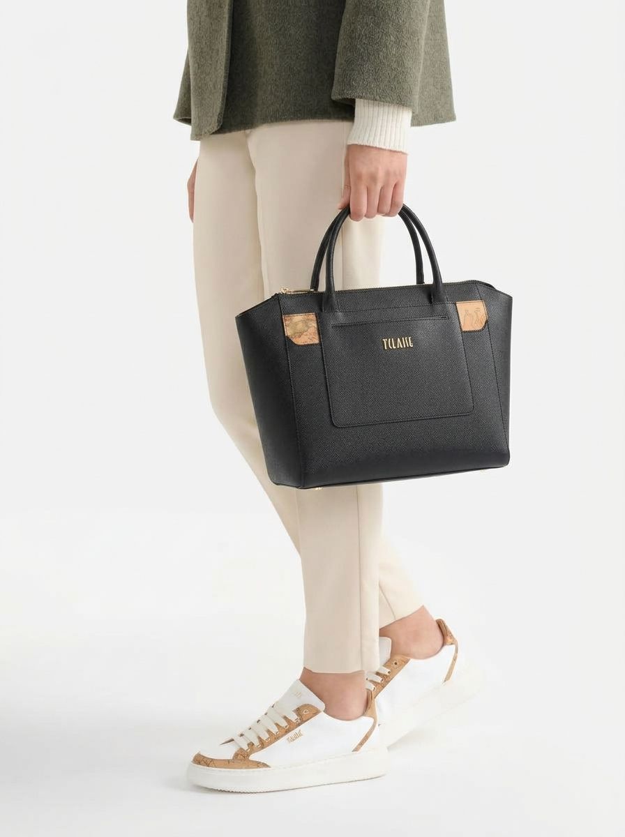 Alviero Martini Prima Classe Borsa a Mano con tracolla West City Nero Alviero Martini Prima Classe Borsa a Mano con tracolla West City Nero