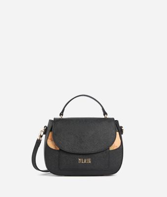Alviero Martini Prima Classe Borsa a Mano con patta e tracolla West City Nera