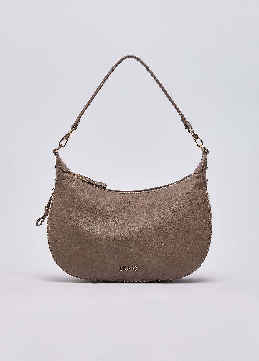 Borsa Liu Jo Hobo Media con tracolla Moka