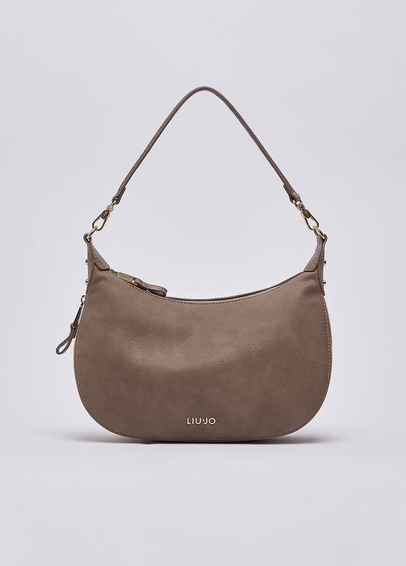 Borsa Liu Jo Hobo Media con tracolla Moka