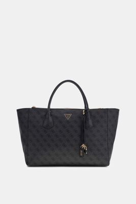 Borsa GUESS Marissa Logo Tote Coal Logo