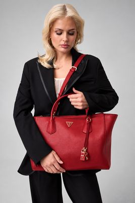 Borsa GUESS Marissa Tote Red Borsa GUESS Marissa Tote Red