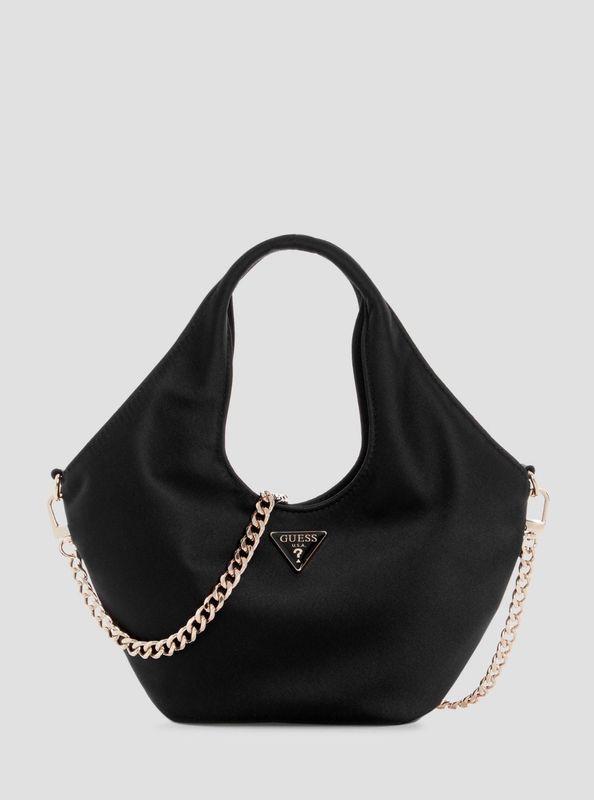 Mini Tote GUESS Jewels Nera in Raso Mini Tote GUESS Jewels Nera in Raso