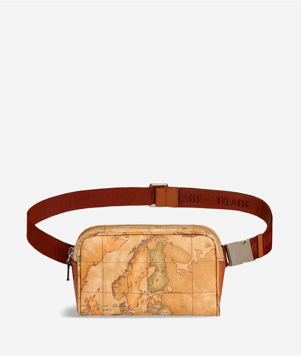 Alviero Martini Prima Classe Geo Classic Marsupio con cintura a nastro