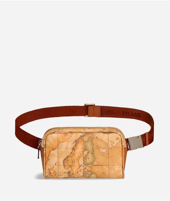 Alviero Martini Prima Classe Geo Classic Marsupio con cintura a nastro