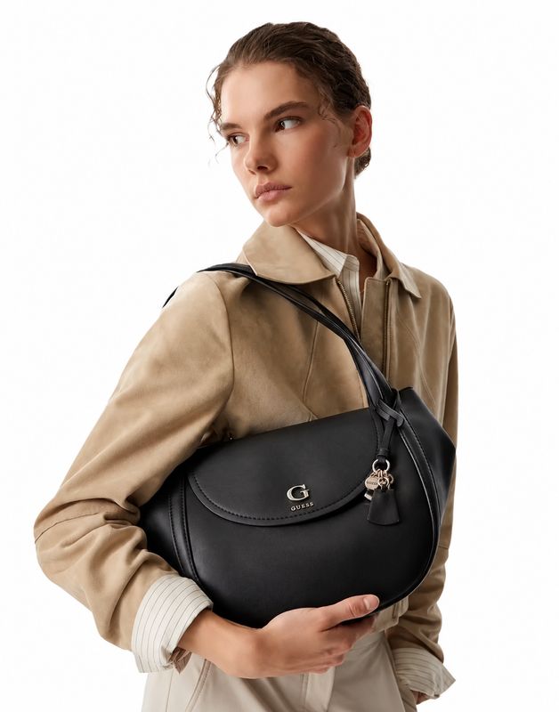 Borsa a spalla GUESS Coleen Black BG973919 Borsa a spalla GUESS Coleen Black BG973919