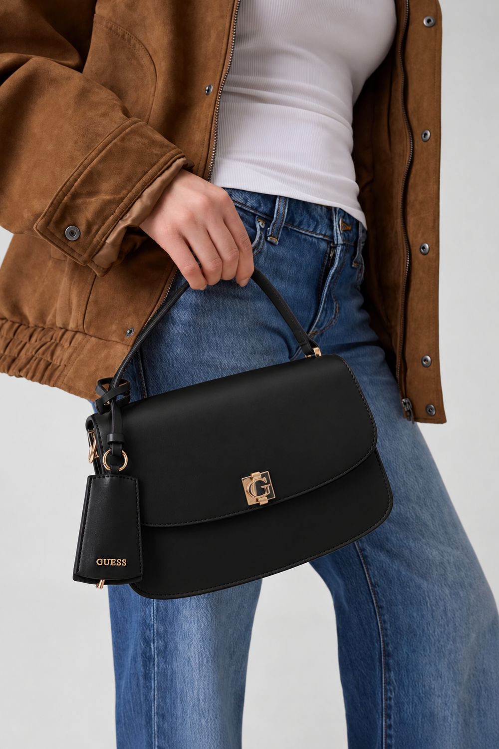 Borsa a tracolla GUESS Audrey Black VG973421 Borsa a tracolla GUESS Audrey Black VG973421