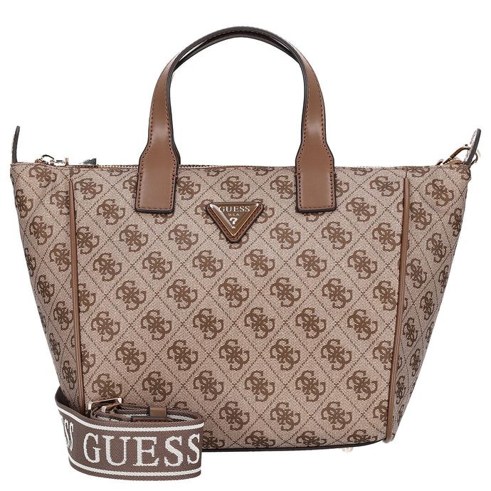 Borsa tote GUESS Adrian Logo Latte Logo Borsa tote GUESS Adrian Logo Latte Logo