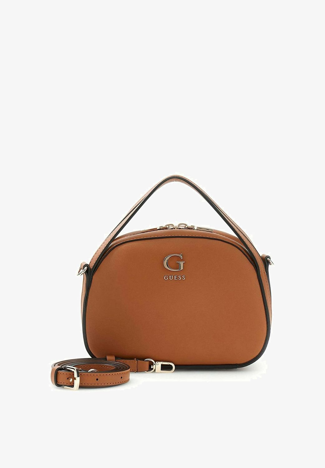 GUESS Borsa a Tracolla Coleen Top Zip Crossbody Caramel GUESS Borsa a Tracolla Coleen Top Zip Crossbody Caramel