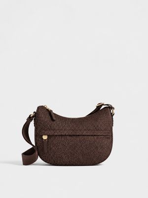 Borbonese B-Club Luna Bag Small Chestnut Borbonese B-Club Luna Bag Small Chestnut